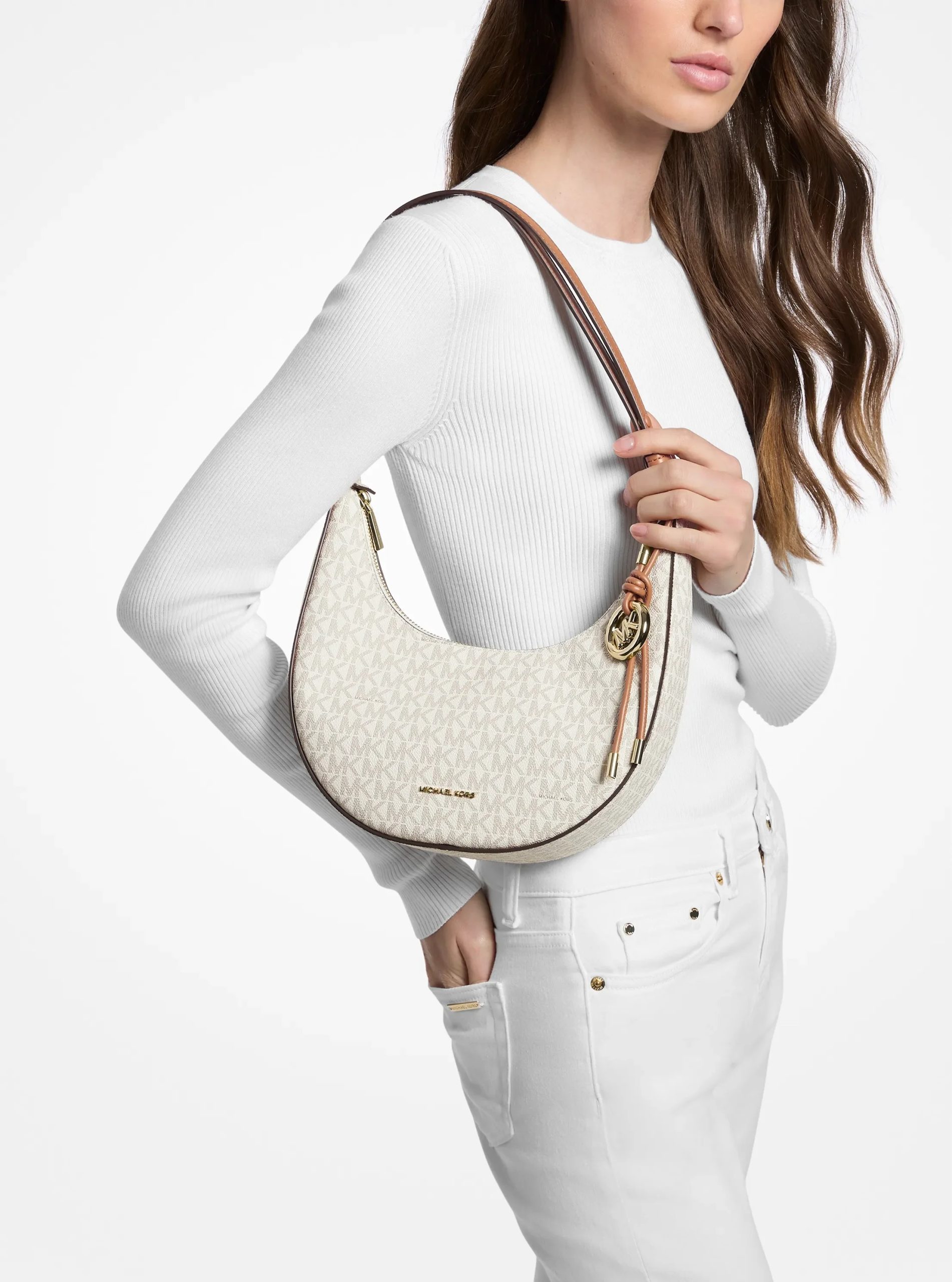 Michael Kors Nolita Small Signature Logo Convertible Pochette - Preorder