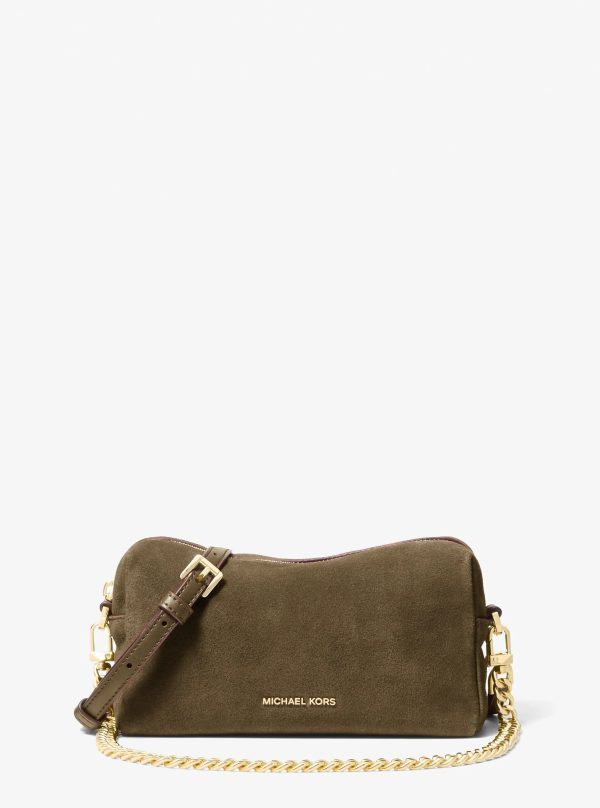 Michael Kors Bryant Small Suede Convertible Crossbody Bag - Preorder