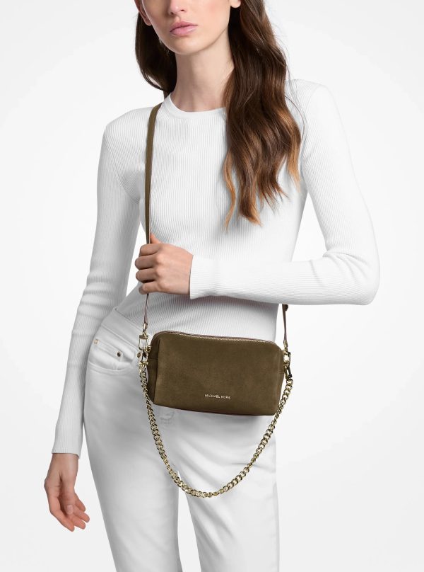 Michael Kors Bryant Small Suede Convertible Crossbody Bag - Preorder