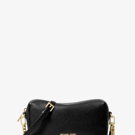 Michael Kors Bryant Small Pebbled Leather Crossbody Bag - Preorder — Black