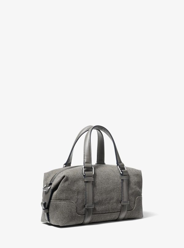 Michael Kors Teddi Extra-Small Washed Denim Crossbody Bag - Preorder