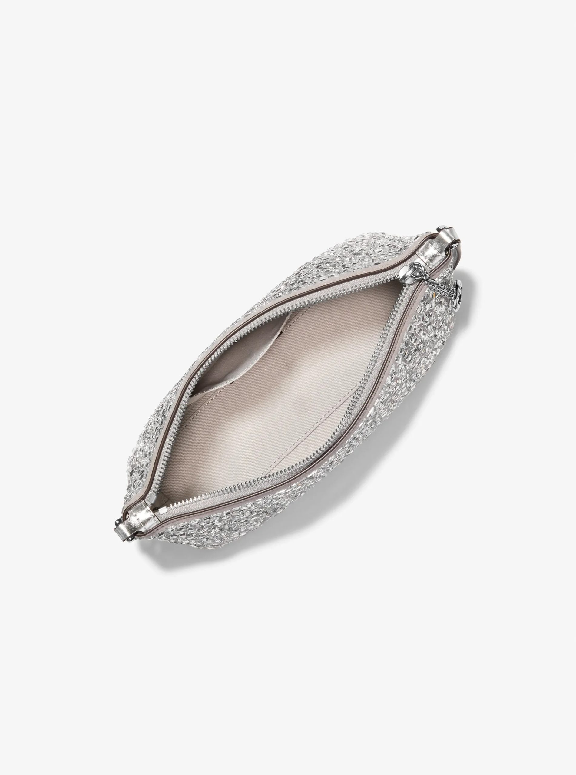 Michael Kors Laila Small Mirror Embellished Pochette - Preorder