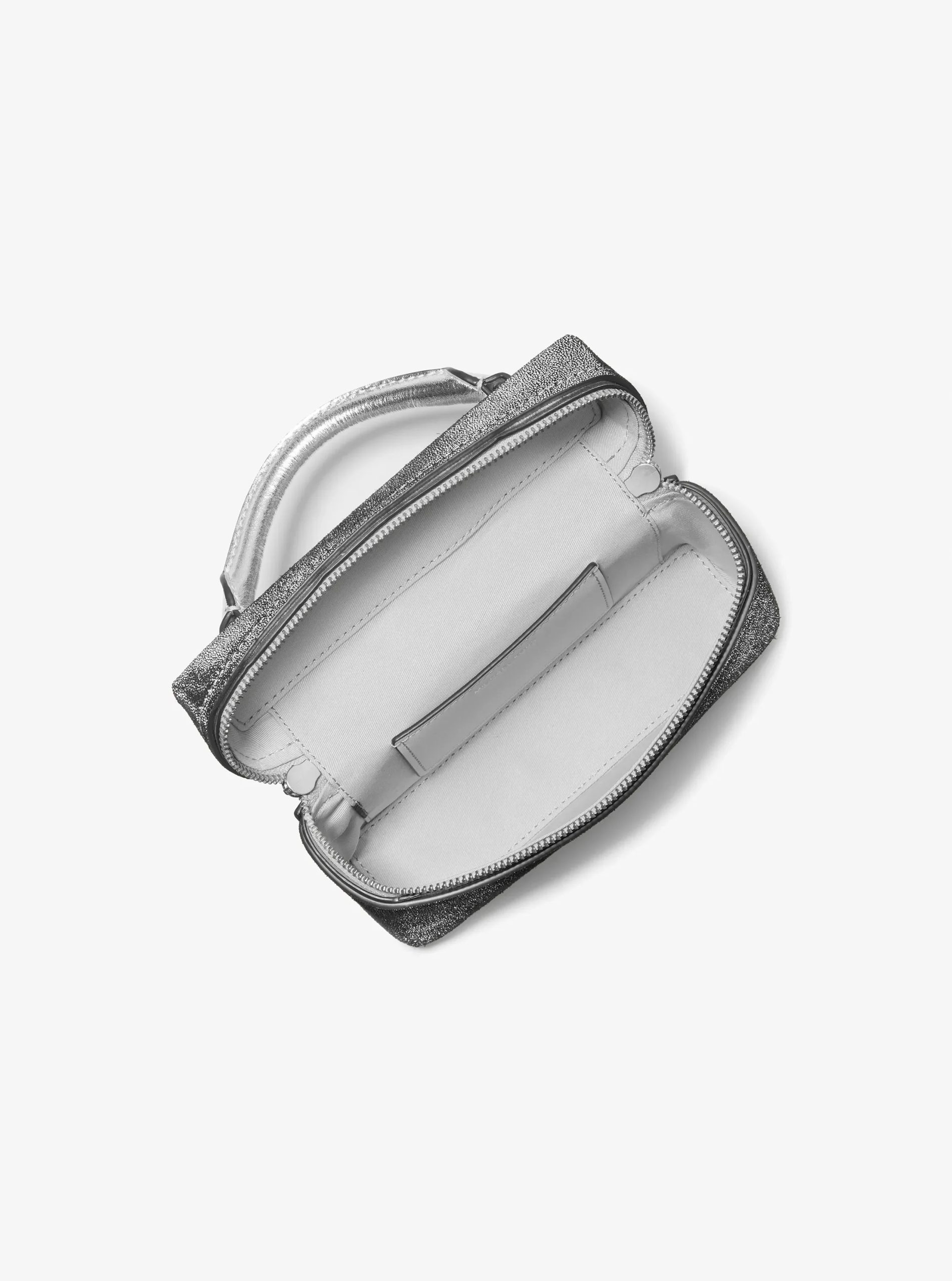 Michael Kors Jana Extra-Small Metallic Leather Crossbody Bag - Preorder