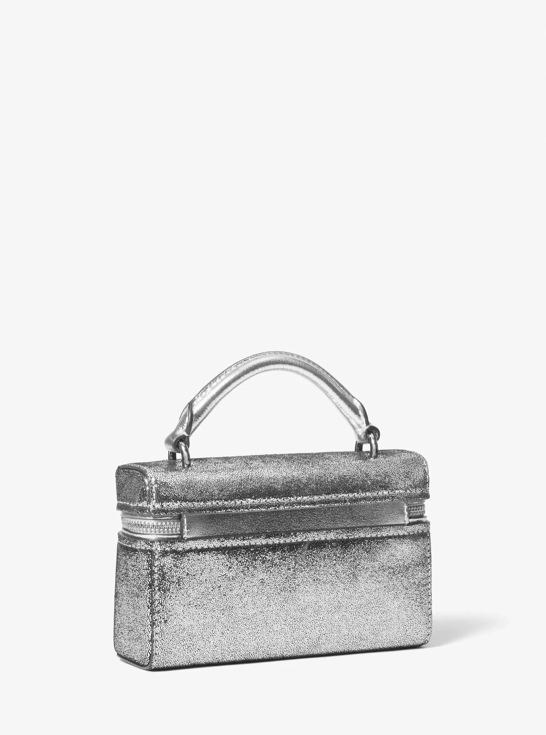 Michael Kors Jana Extra-Small Metallic Leather Crossbody Bag - Preorder