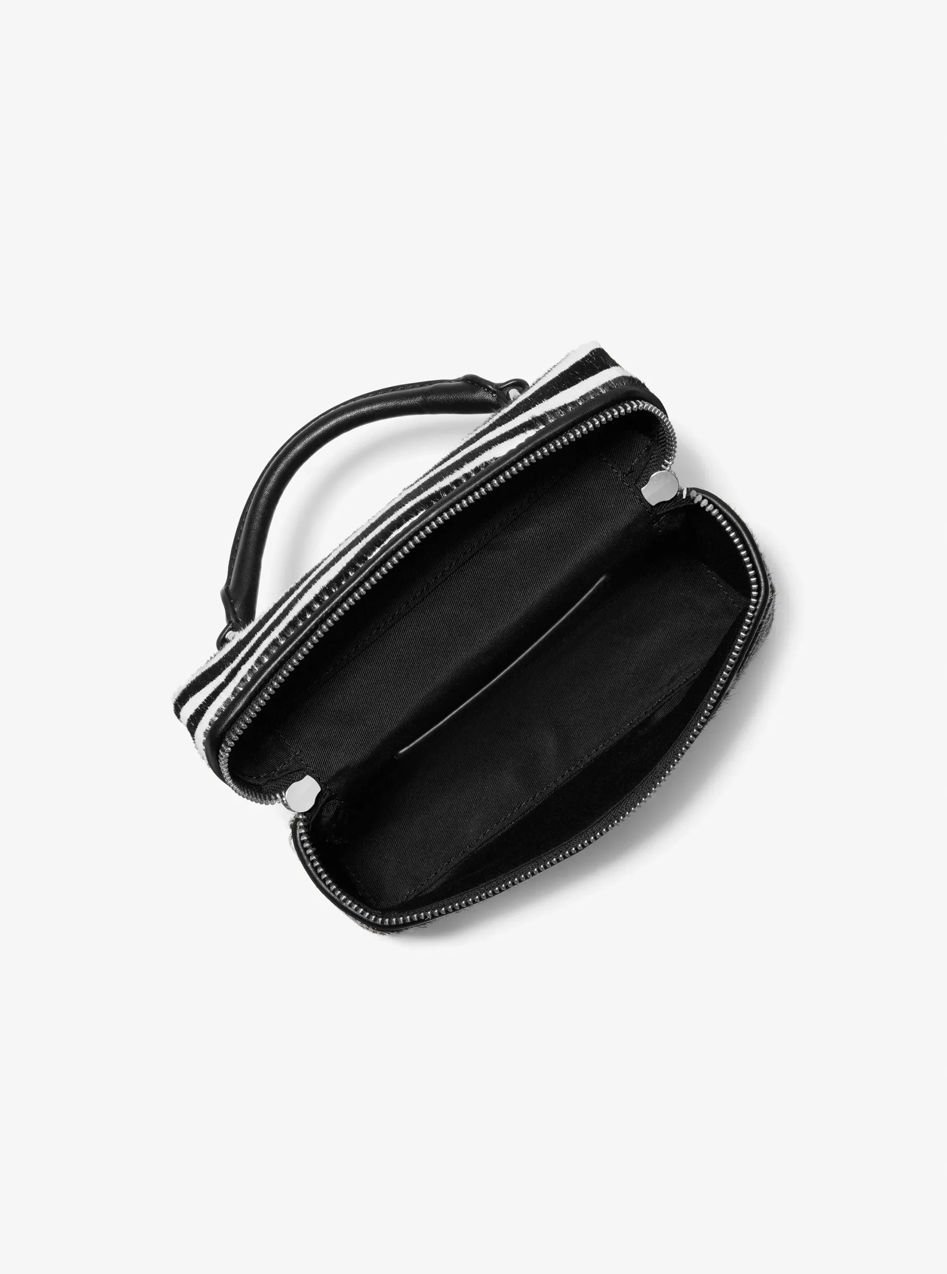 Michael Kors Jana Extra-Small Zebra Print Calf Hair Crossbody Bag - Preorder