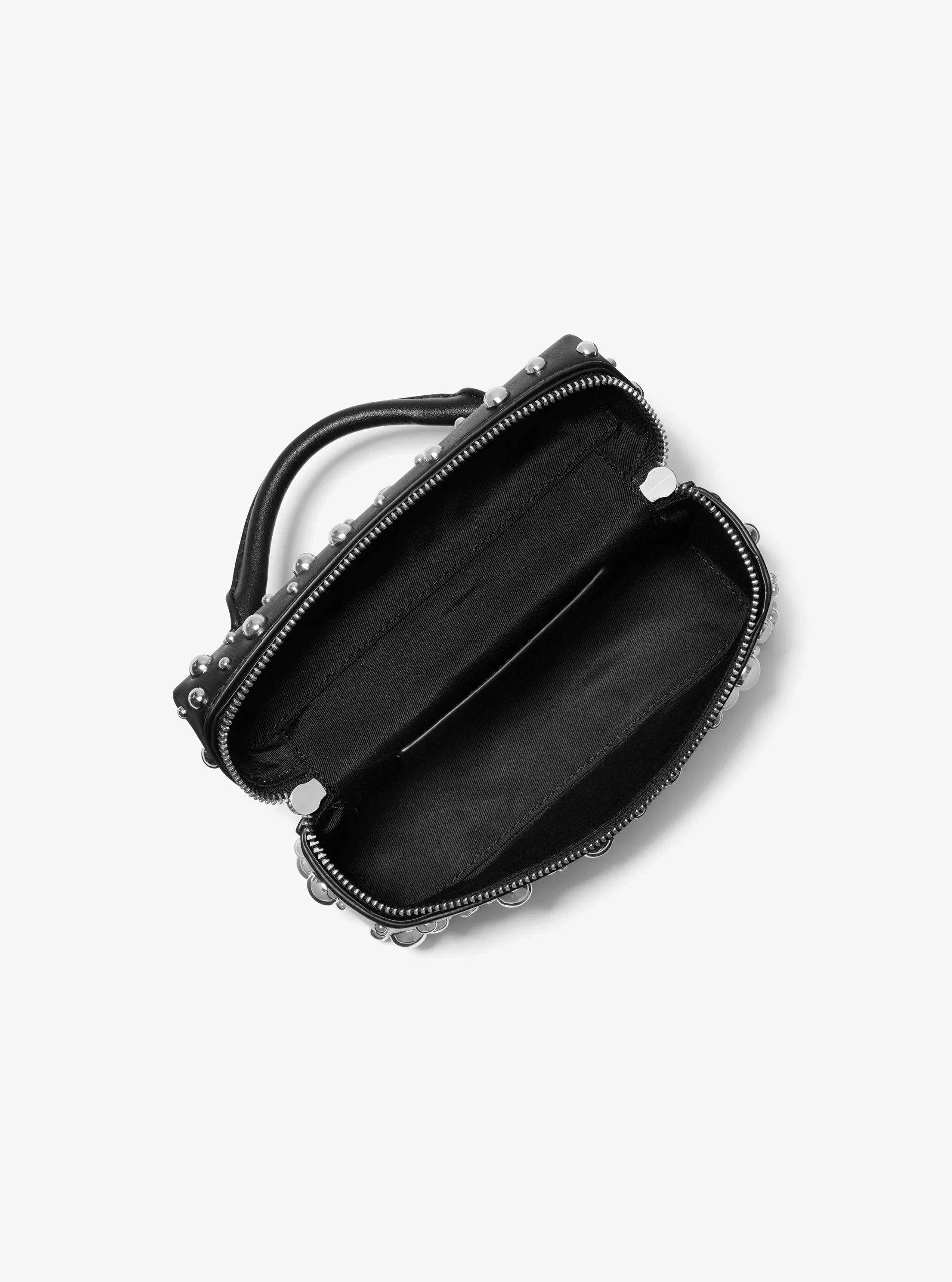 Michael Kors Jana Extra-Small Studded Satin Crossbody Bag - Preorder