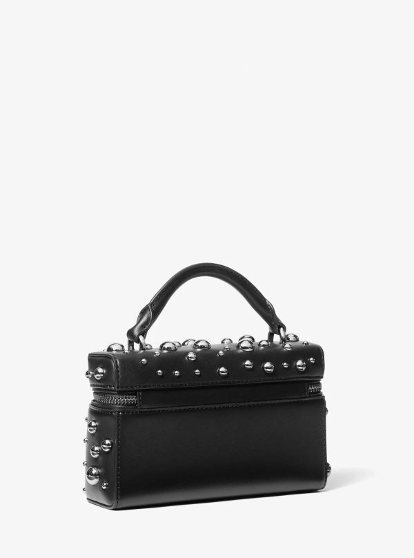 Michael Kors Jana Extra-Small Studded Satin Crossbody Bag - Preorder
