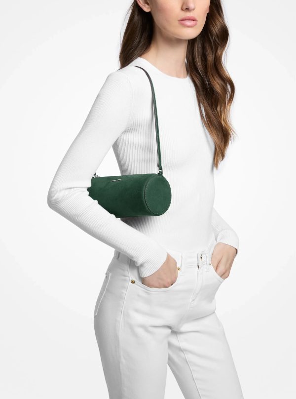 Michael Kors Izzy Small Nubuck Barrel Pochette - Preorder