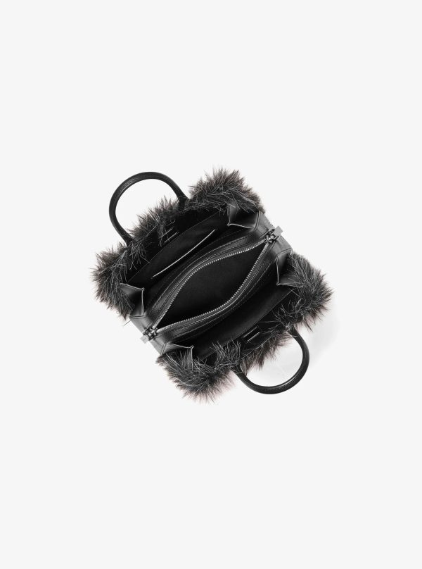 Michael Kors Laila Extra-Small Faux Fur Crossbody Bag - Preorder