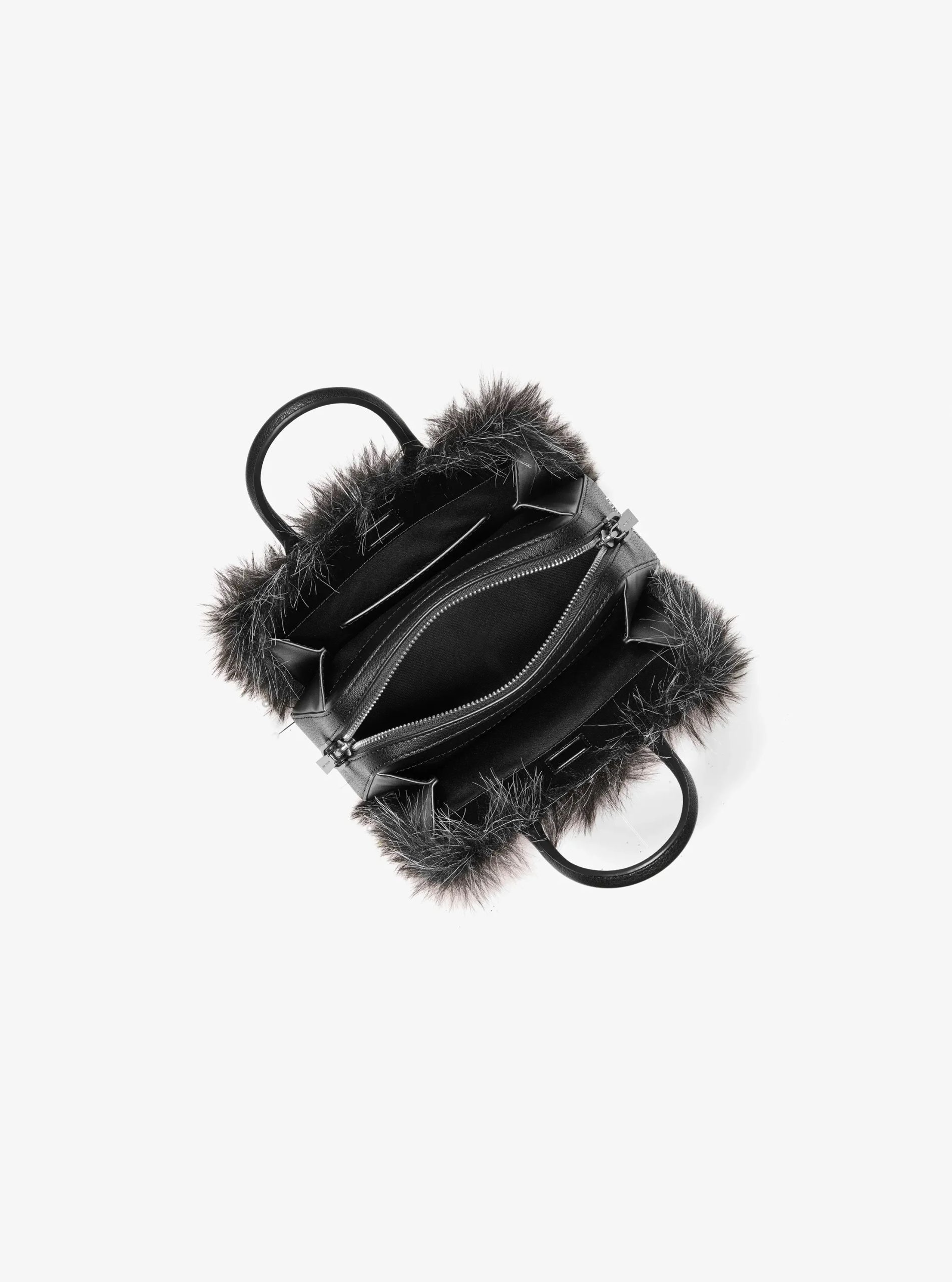 Michael Kors Laila Extra-Small Faux Fur Crossbody Bag - Preorder