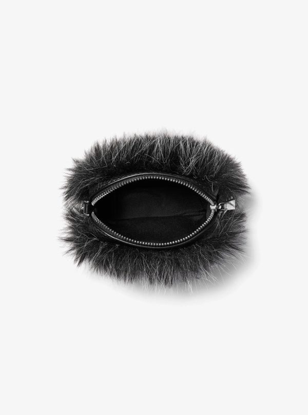 Michael Kors Bryant Extra-Small Faux Fur Convertible Pochette - Preorder