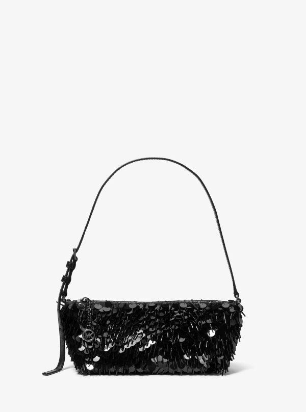 Michael Kors Laila Small Paillette Embellished Pochette - Preorder