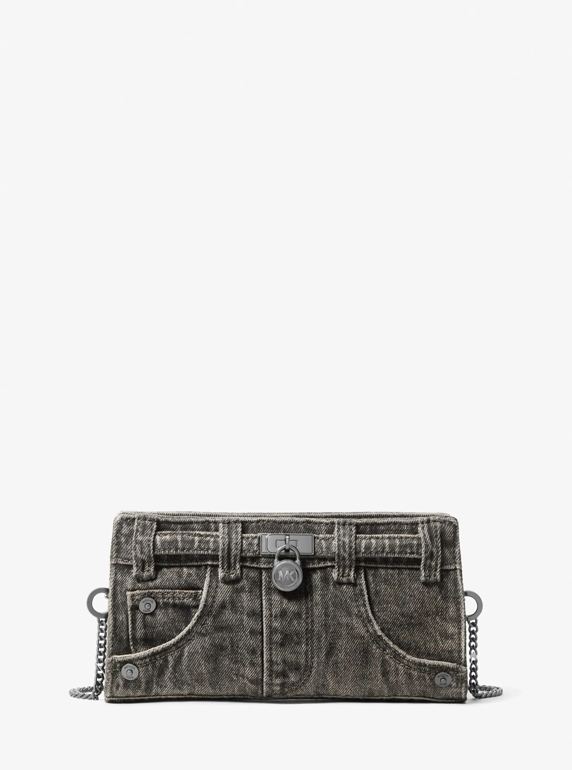 Michael Kors Hamilton Extra-Small Washed Denim Convertible Crossbody Bag - Preorder