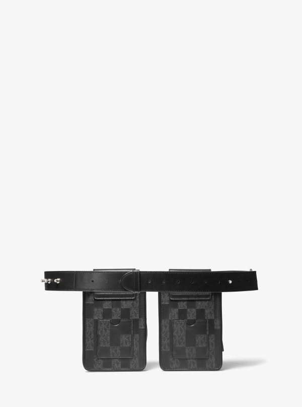 Michael Kors ASHYA X MICHAEL KORS Saga Signature And Leather Multi Bag - Preorder