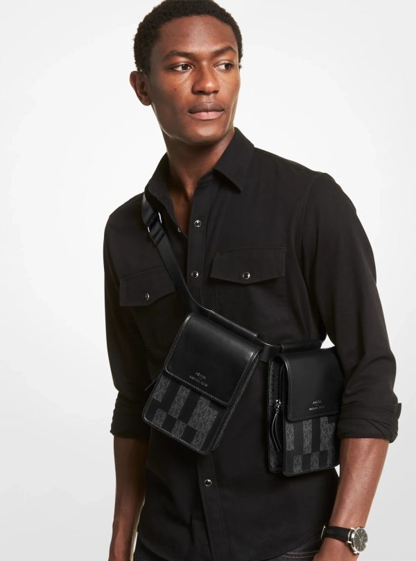 Michael Kors ASHYA X MICHAEL KORS Saga Signature And Leather Multi Bag - Preorder