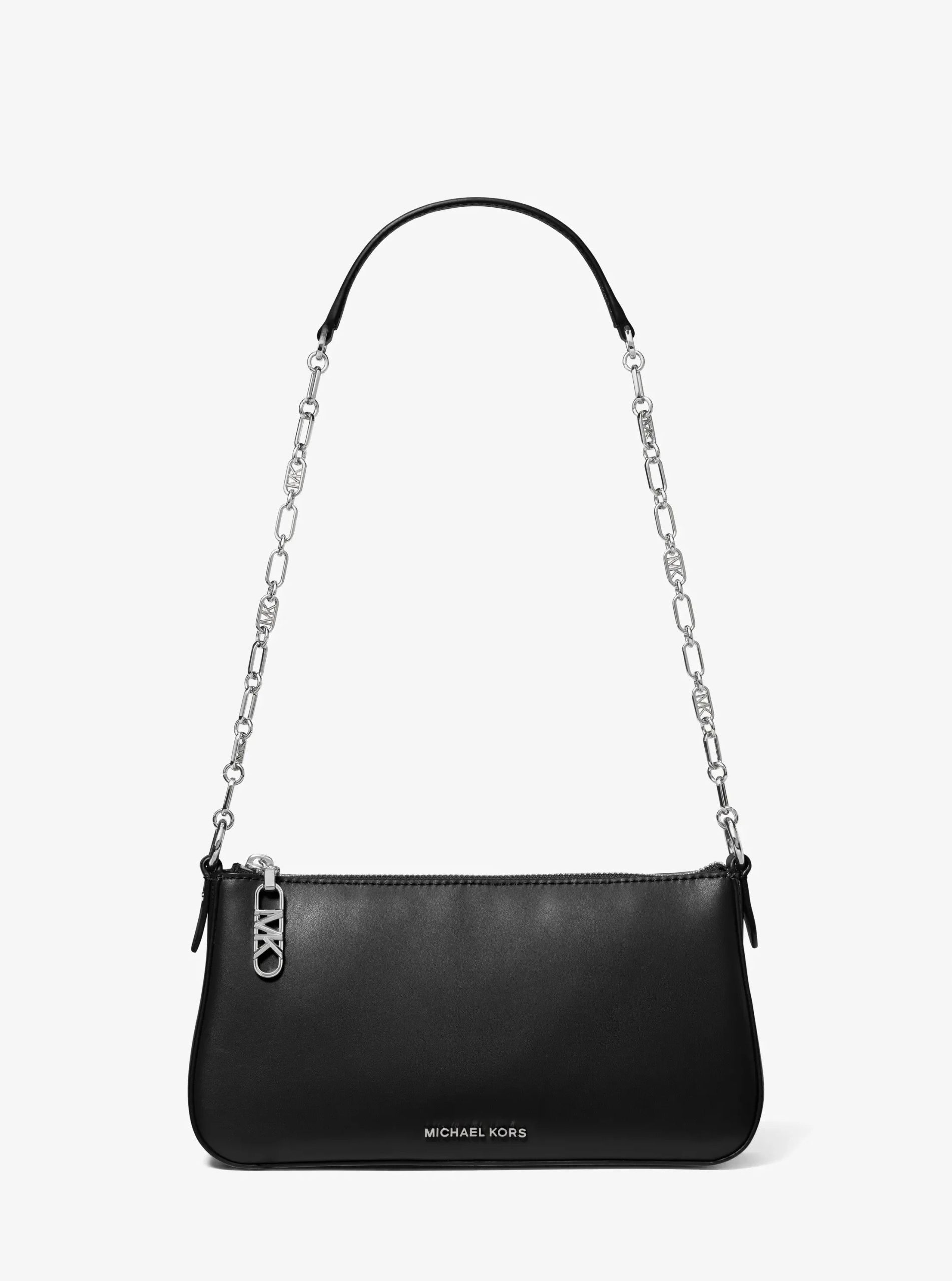 Michael Kors Empire Medium Leather Chain-Link Pochette - Preorder