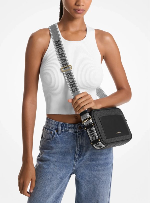 Michael Kors Maeve Large Signature Logo Crossbody Bag - Preorder