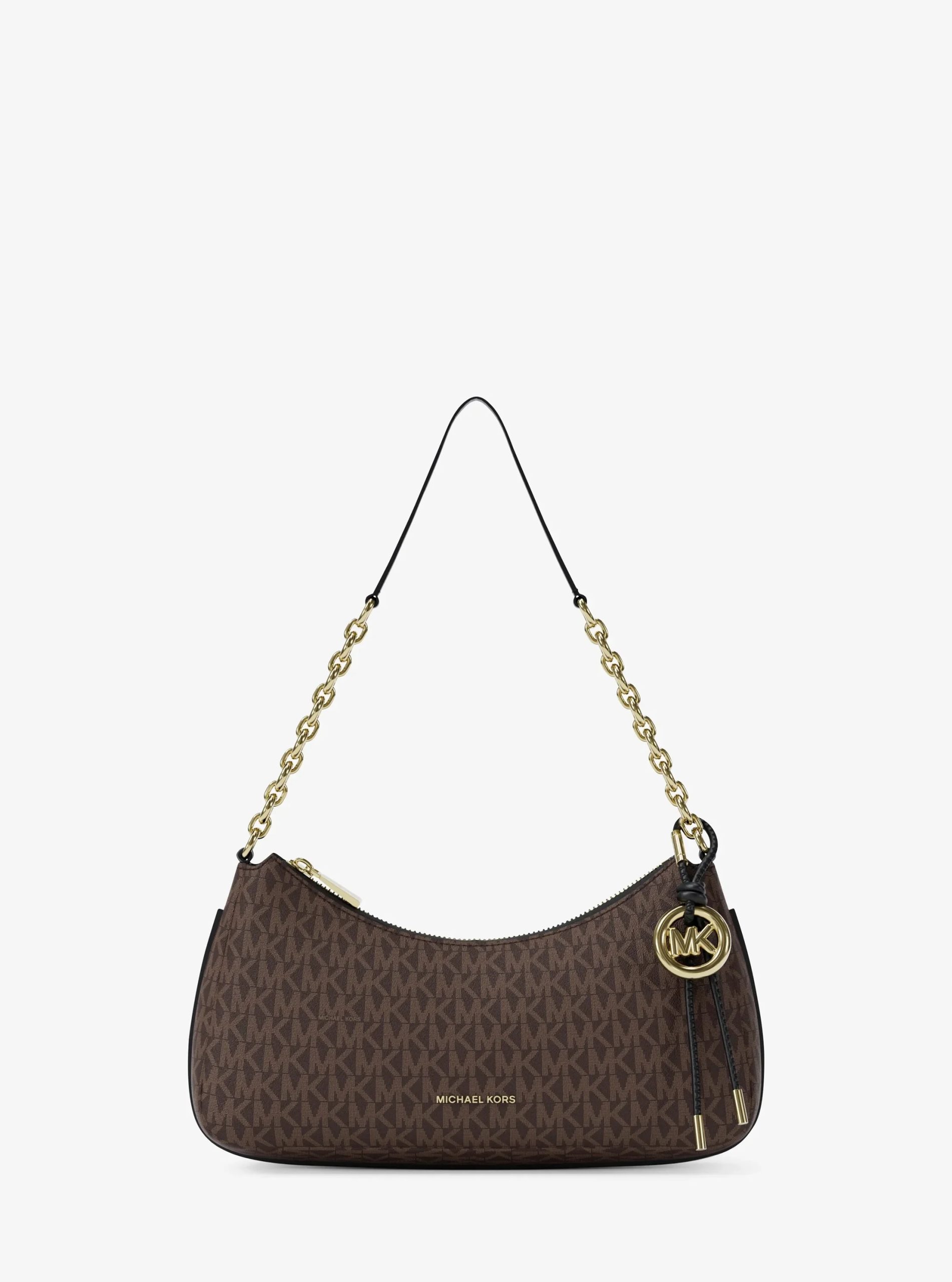 Michael Kors Nolita Medium Signature Logo Chain Pochette - Preorder - Image 11