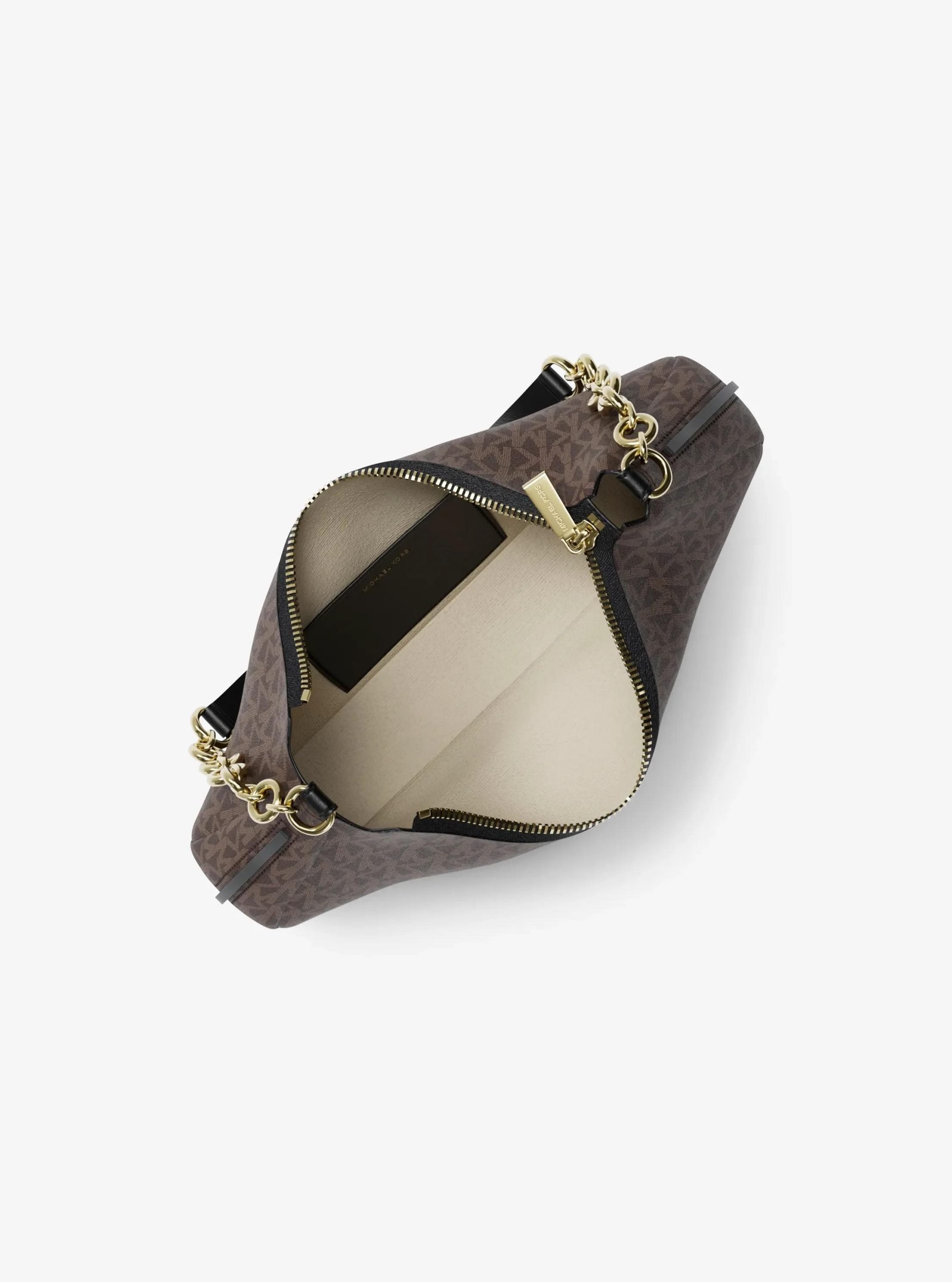 Michael Kors Nolita Medium Signature Logo Chain Pochette - Preorder