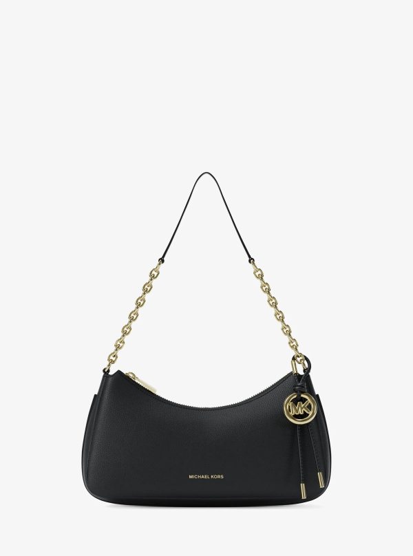 Michael Kors Nolita Medium Pebbled Leather Chain Pochette - Preorder