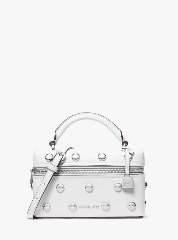Michael Kors Jana Extra-Small Studded Leather Crossbody Bag - Preorder