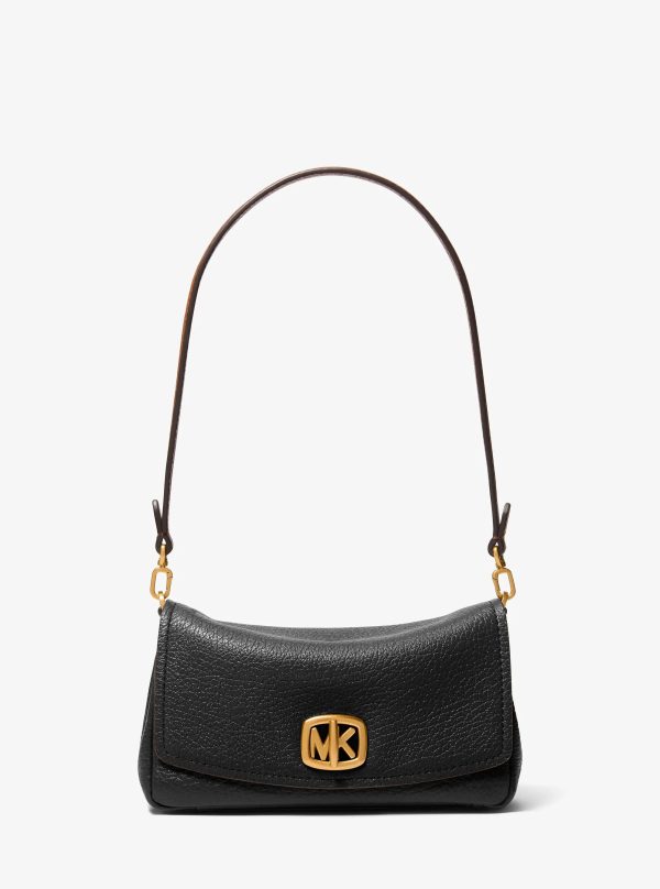 Michael Kors Bryant Small Textured Leather Pochette - Preorder