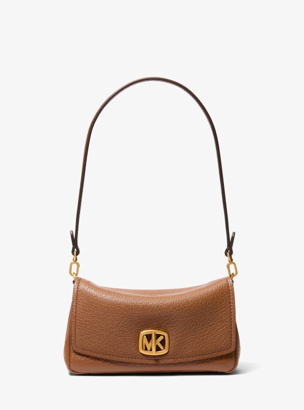 Michael Kors Bryant Small Textured Leather Pochette - Preorder