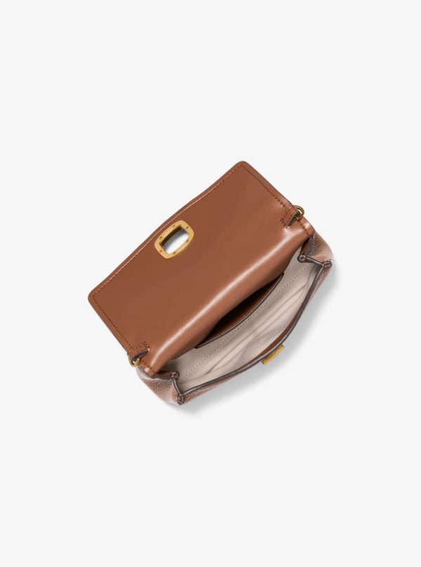 Michael Kors Bryant Small Textured Leather Pochette - Preorder