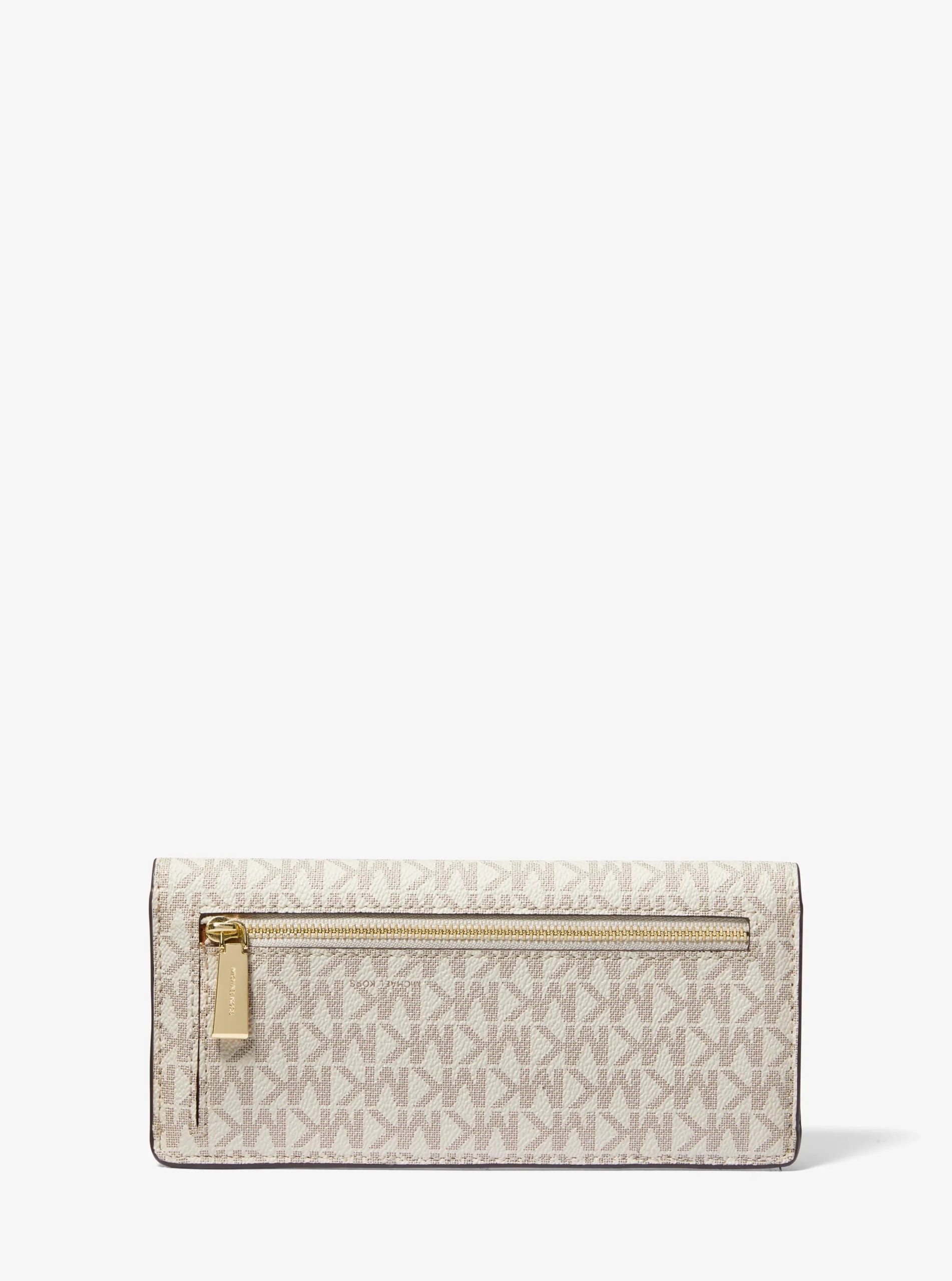 Michael Kors Jet Set Large Signature Logo Snap-Front Wallet - Preorder - Image 3