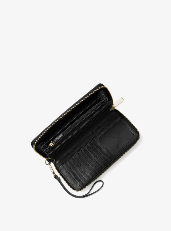 Michael Kors Leather Continental Wristlet - Preorder