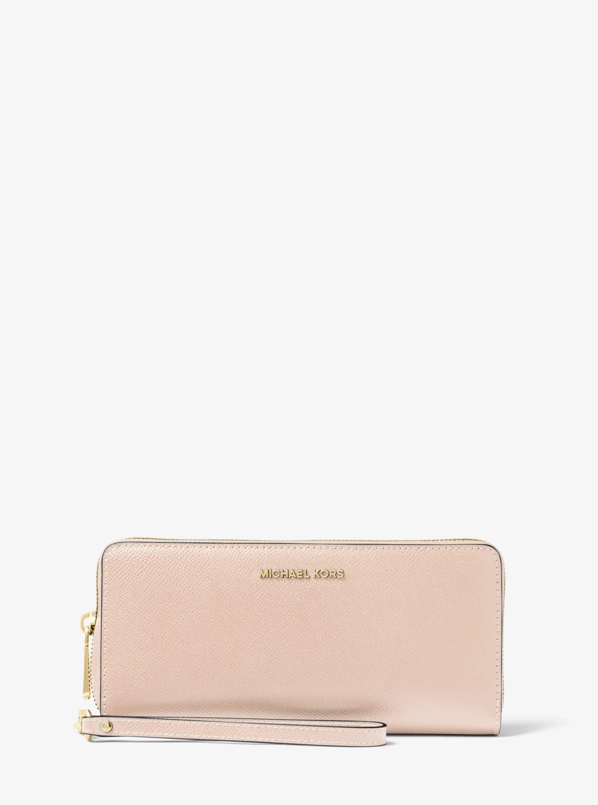 Michael Kors Leather Continental Wristlet - Preorder