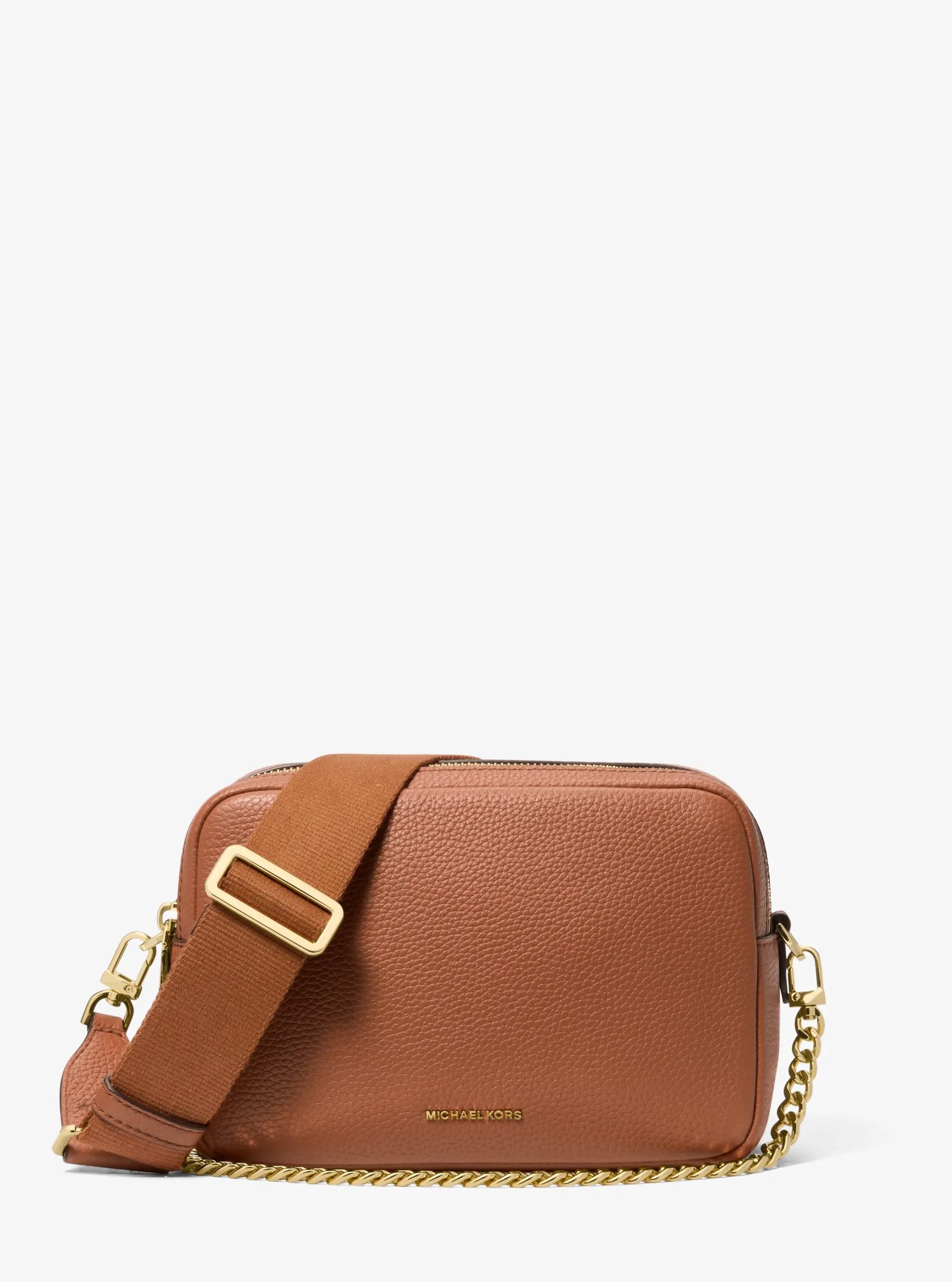 Michael Kors Bryant Medium Pebbled Leather Camera Crossbody Bag - Preorder