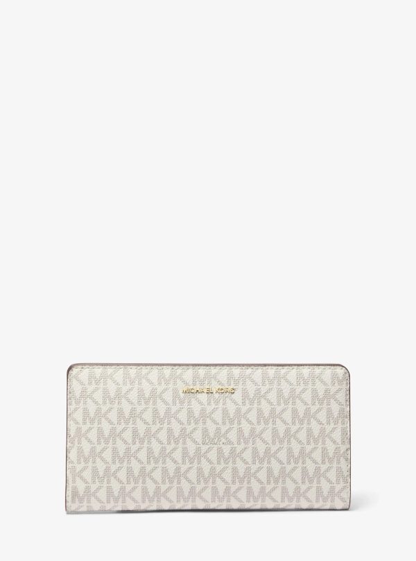 Michael Kors Bryant Large Signature Logo Snap-Front Wallet - Preorder