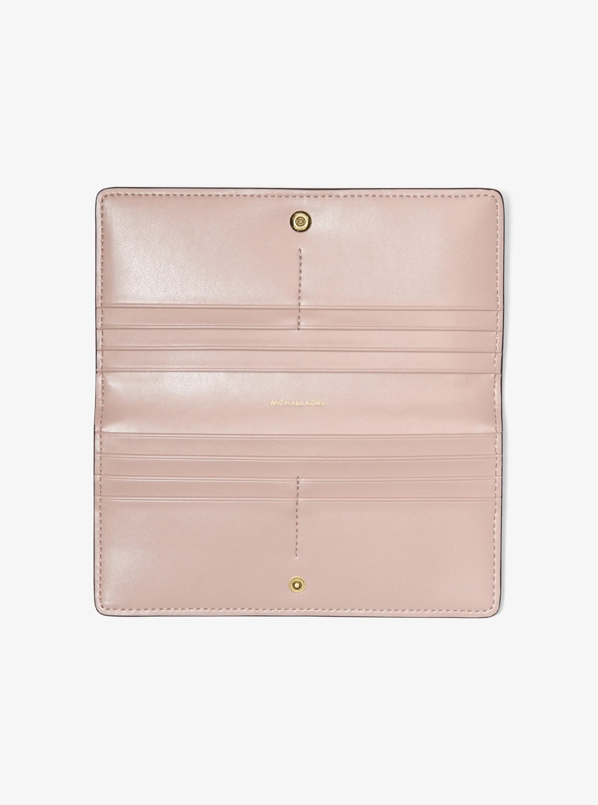 Michael Kors Bryant Large Pebbled Leather Snap-Front Wallet - Preorder
