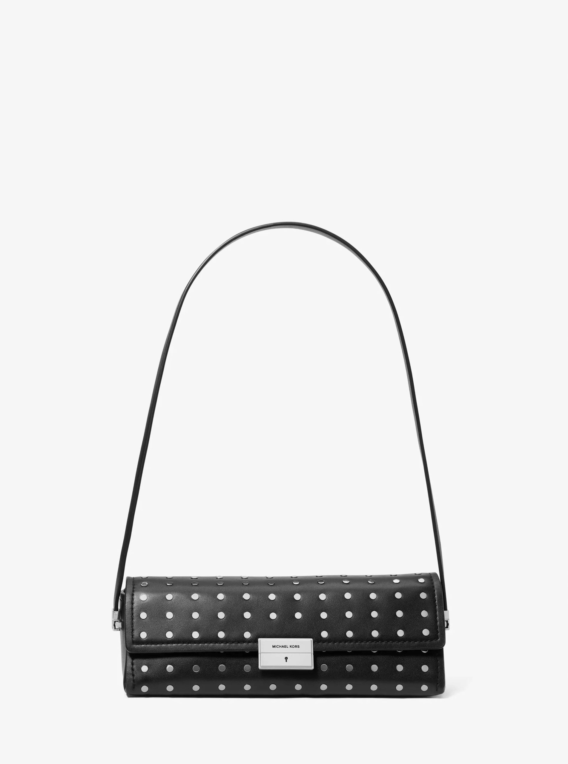 Michael Kors Ludlow Small Studded Leather Convertible Pochette - Preorder