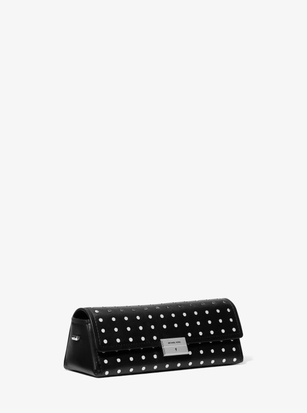 Michael Kors Ludlow Small Studded Leather Convertible Pochette - Preorder