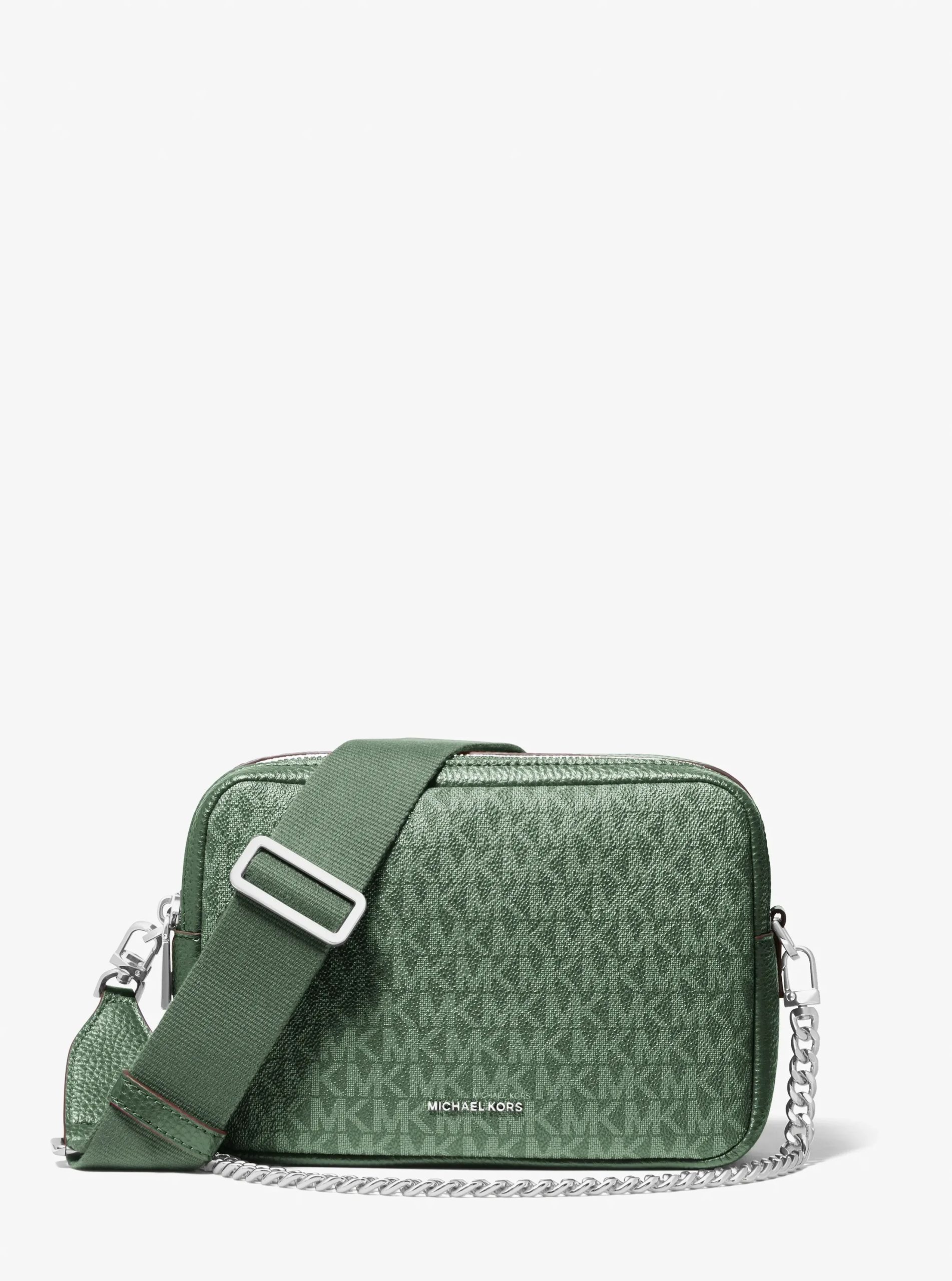 Michael Kors Bryant Medium Signature Logo Camera Crossbody Bag - Preorder