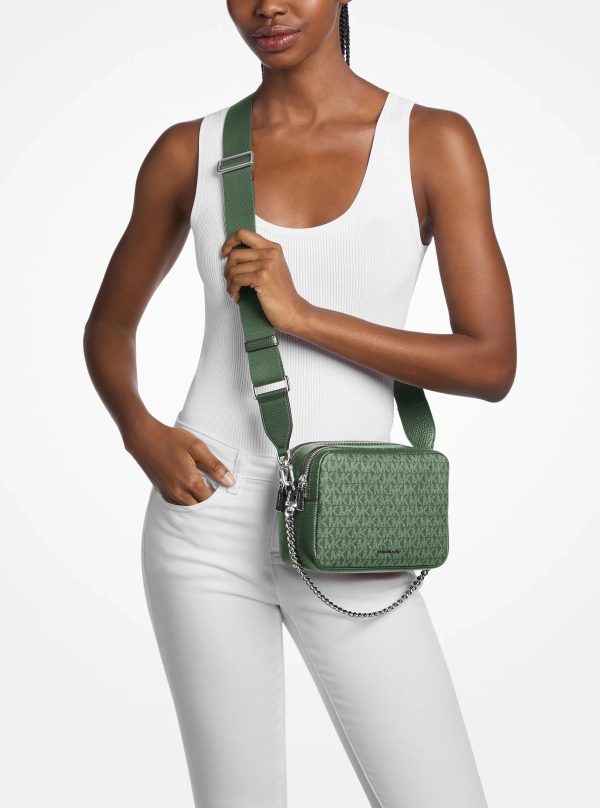 Michael Kors Bryant Medium Signature Logo Camera Crossbody Bag - Preorder