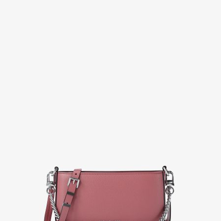 Michael Kors Bryant Small Pebbled Leather Convertible Pochette - Preorder — Rosewood