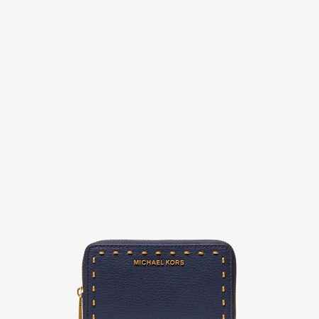 Michael Kors Small Studded Leather Wallet - Preorder — Dress Blues