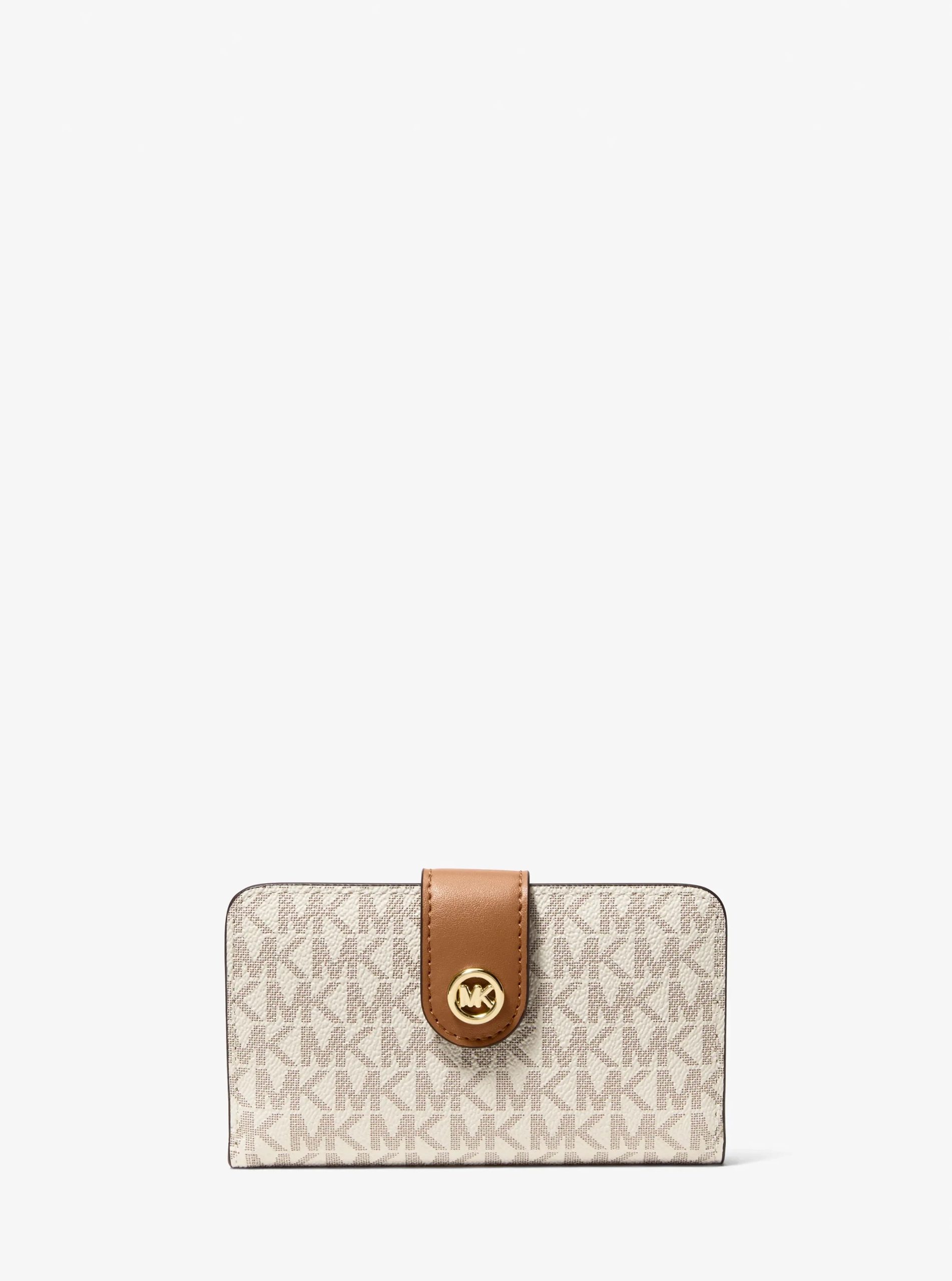 Michael Kors MK Pop Charm Medium Signature Logo Wallet - Preorder