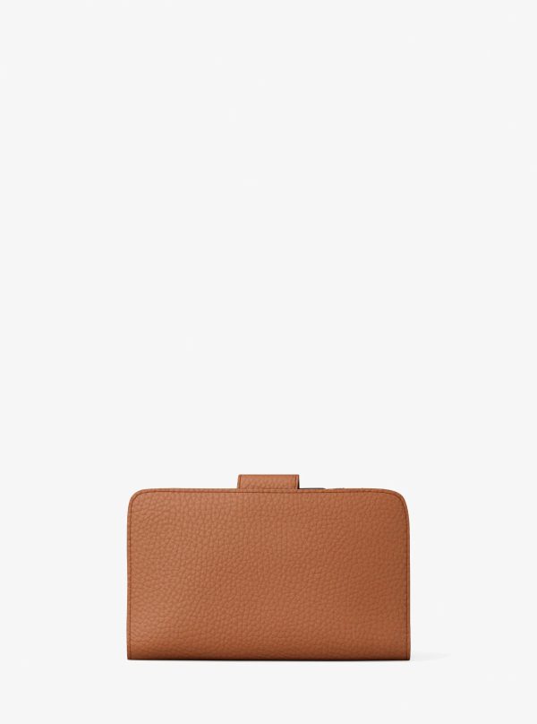 Michael Kors MK Pop Charm Medium Pebbled Leather Wallet - Preorder