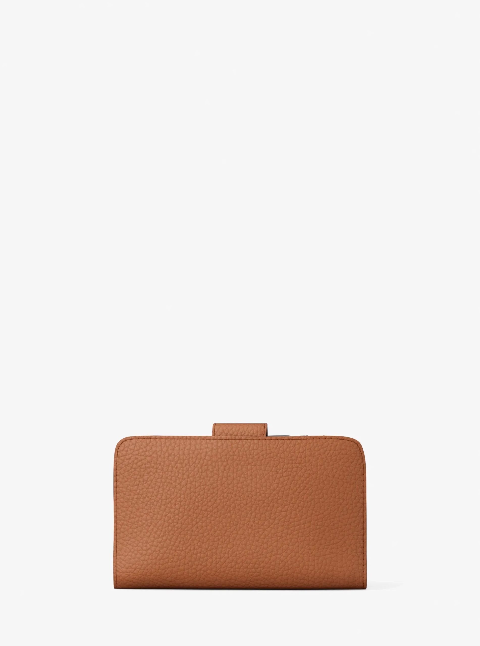 Michael Kors MK Pop Charm Medium Pebbled Leather Wallet - Preorder