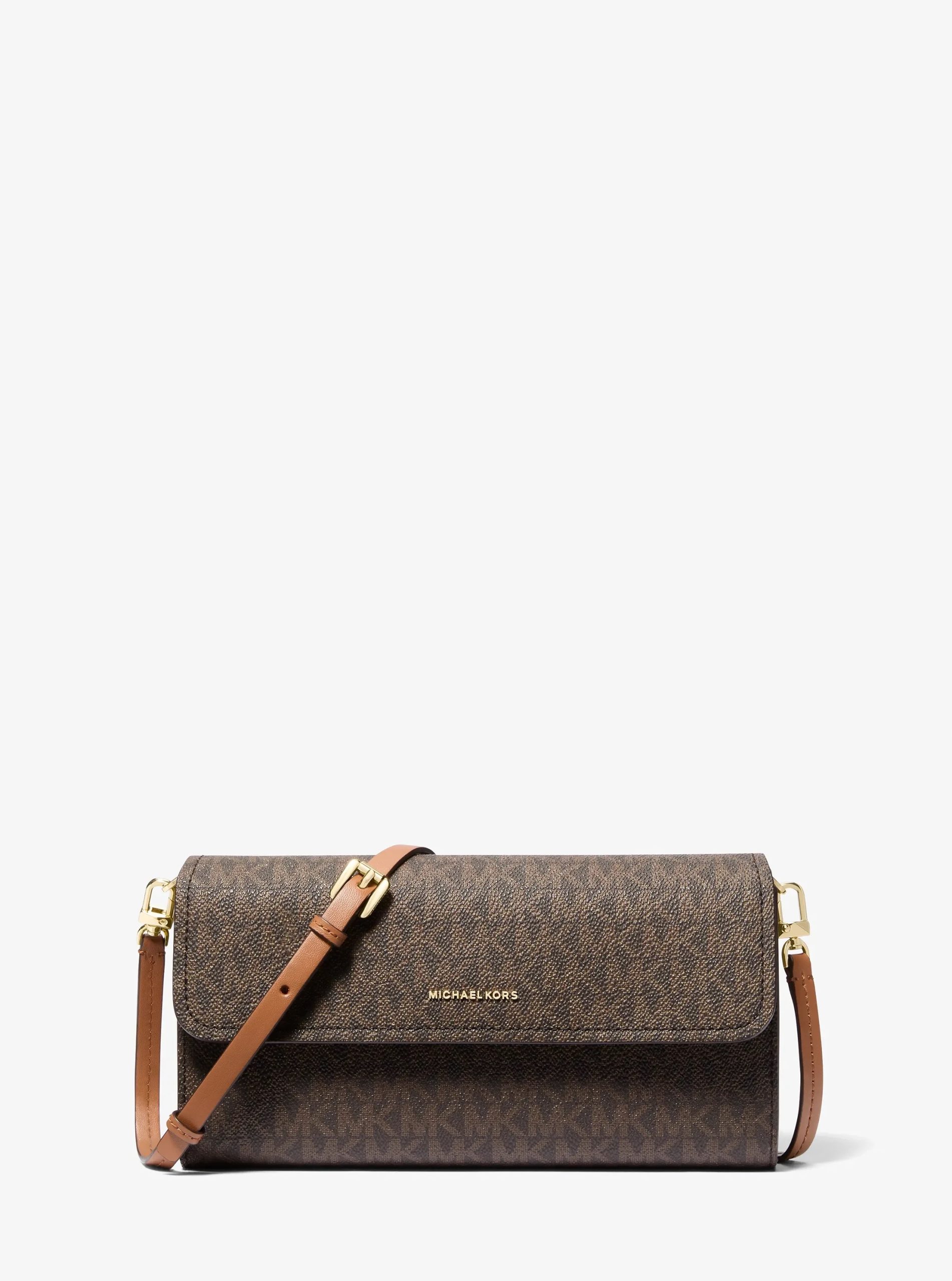 Michael Kors Jet Set Small Signature Logo Smartphone Crossbody Bag - Preorder