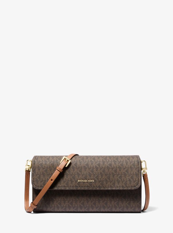 Michael Kors Jet Set Small Signature Logo Smartphone Crossbody Bag - Preorder