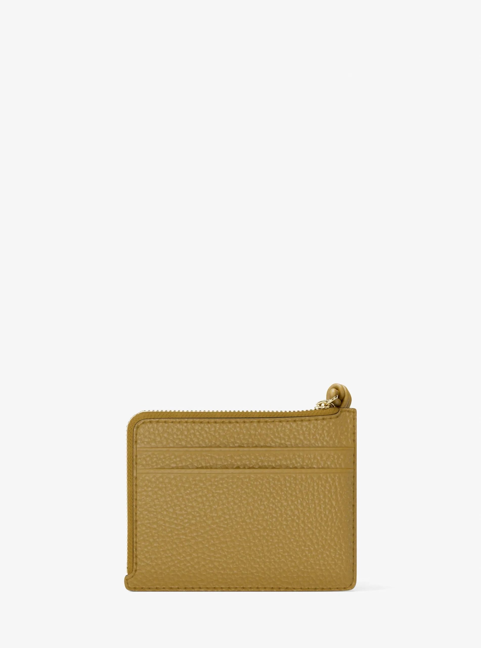 Michael Kors Jet Set Small Pebbled Leather Card Case Wristlet - Preorder