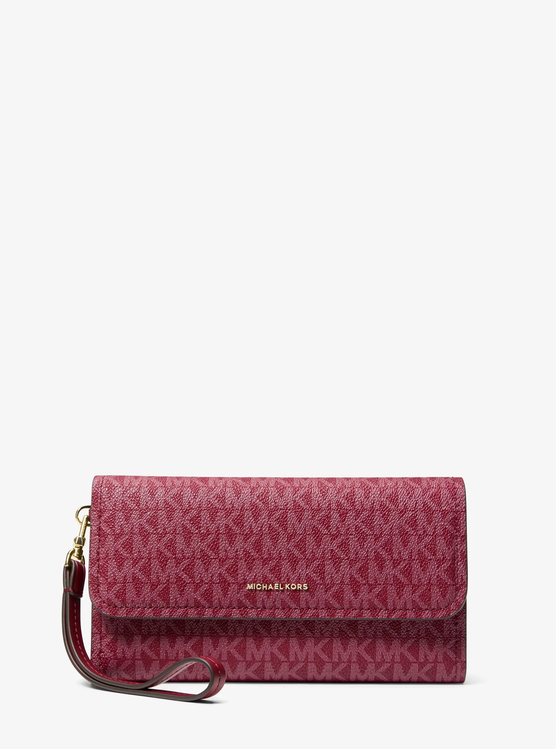 Michael Kors Jet Set Medium Signature Logo Convertible Wristlet - Preorder