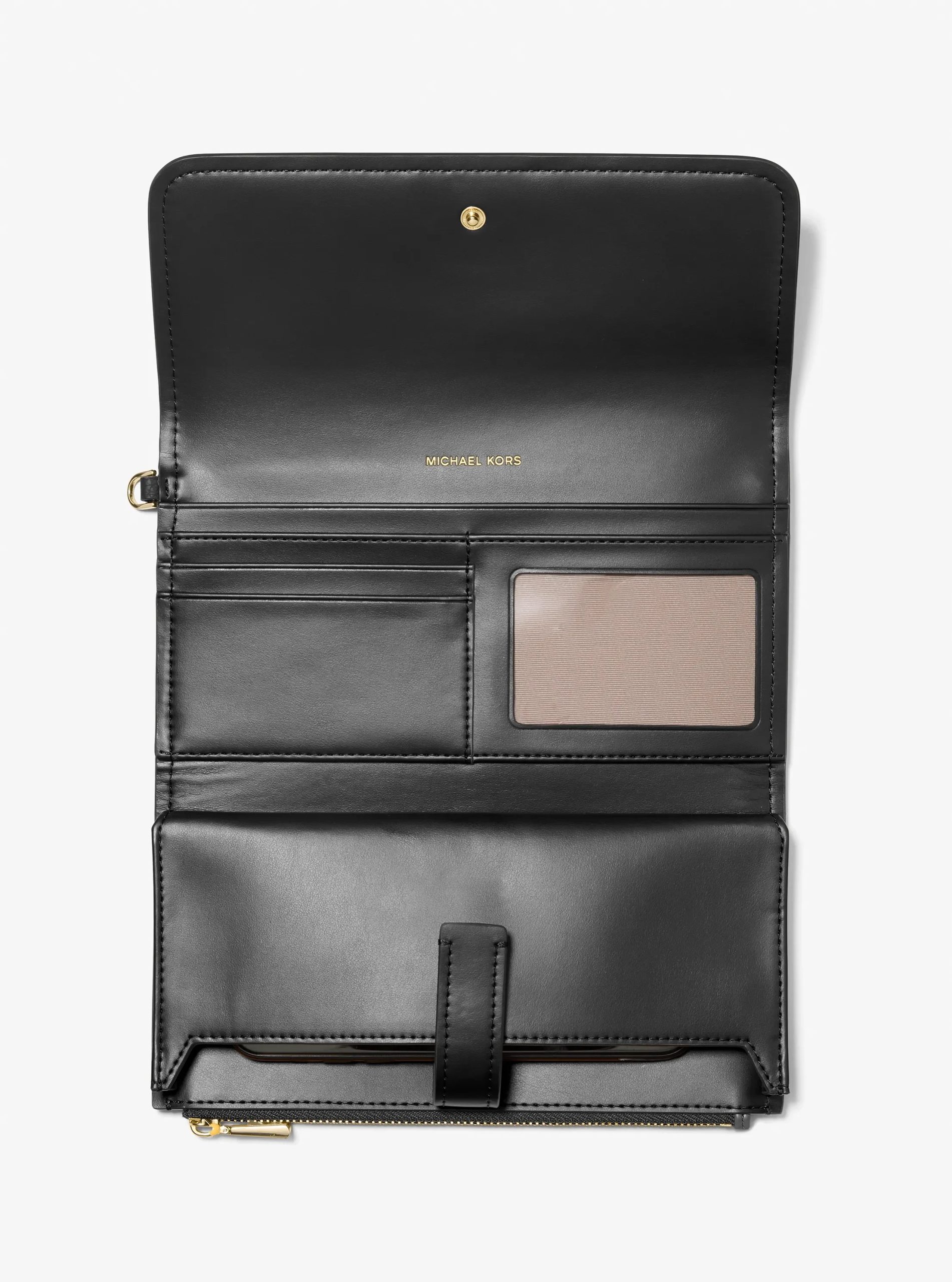 Michael Kors Jet Set Medium Pebbled Leather Smartphone Wristlet - Preorder