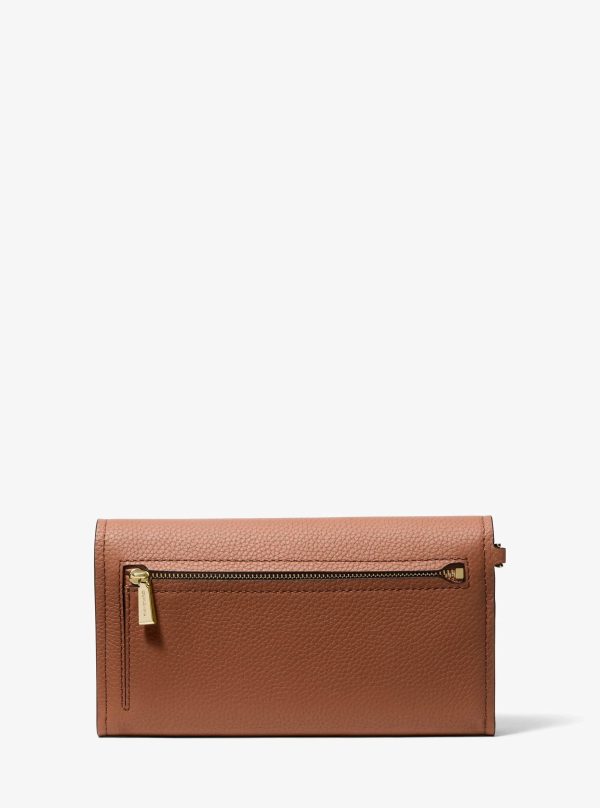 Michael Kors Jet Set Medium Pebbled Leather Smartphone Wristlet - Preorder