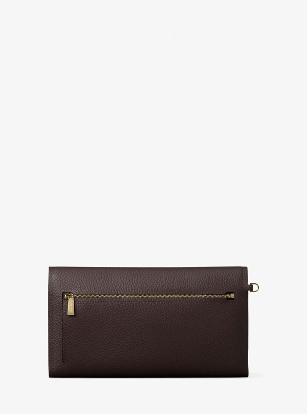 Michael Kors Jet Set Medium Pebbled Leather Smartphone Wristlet - Preorder